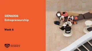 sien6006|SIEN 6006 University of Sydney Entrepreneurship Case Study.